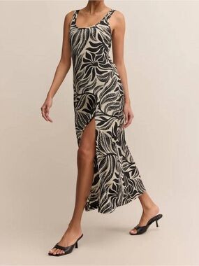 Z Supply - Women's Polanco Palm Midi Dress Size M